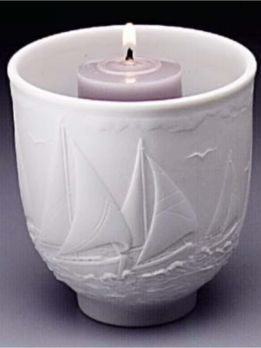 LLADRO Sailing the Seas Votive Cup